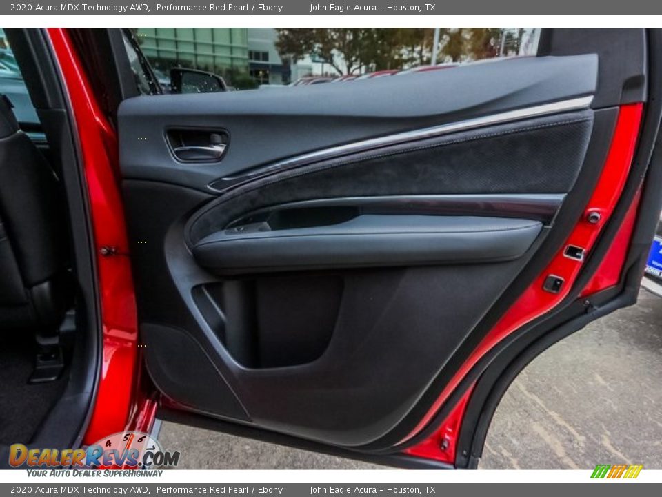 2020 Acura MDX Technology AWD Performance Red Pearl / Ebony Photo #22