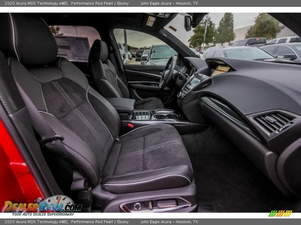 2020 Acura MDX Technology AWD Performance Red Pearl / Ebony Photo #25