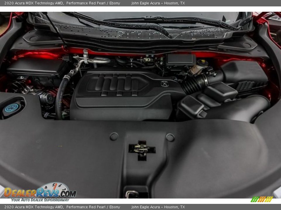 2020 Acura MDX Technology AWD Performance Red Pearl / Ebony Photo #26