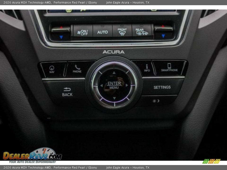 2020 Acura MDX Technology AWD Performance Red Pearl / Ebony Photo #31