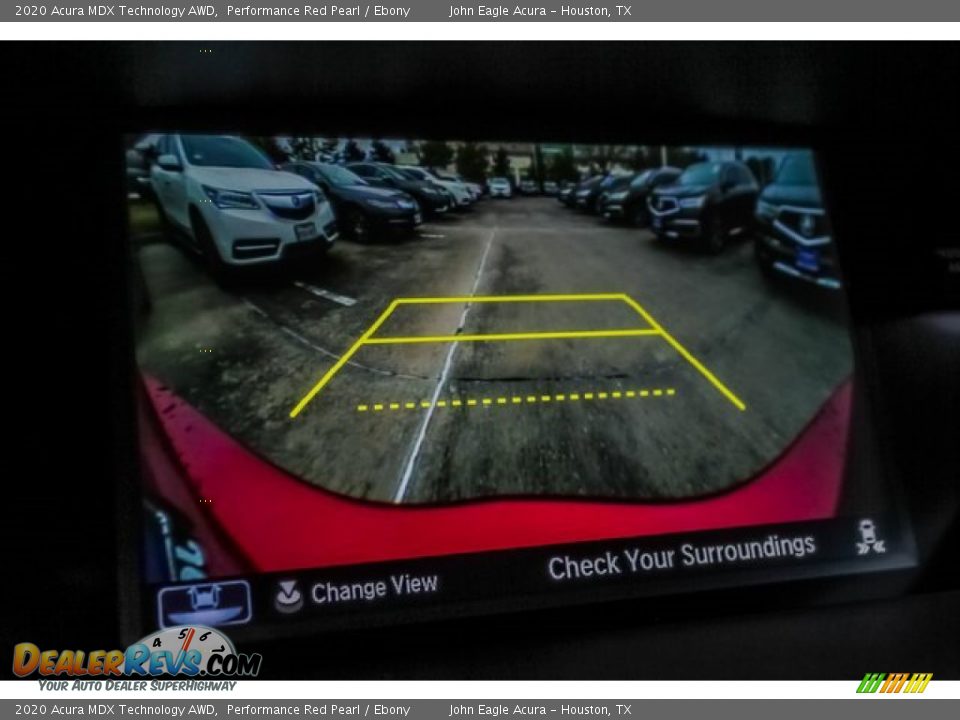 2020 Acura MDX Technology AWD Performance Red Pearl / Ebony Photo #33