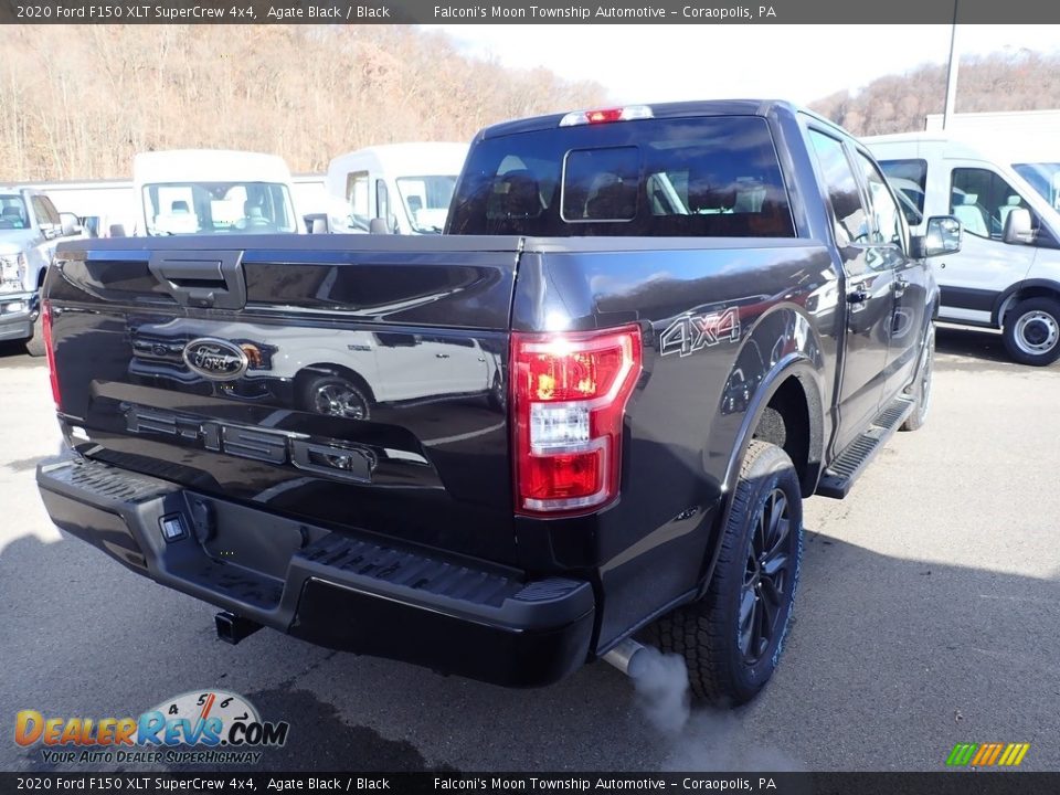 2020 Ford F150 XLT SuperCrew 4x4 Agate Black / Black Photo #2