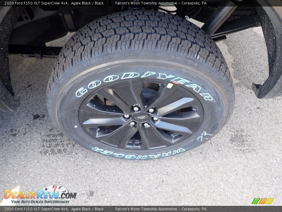 2020 Ford F150 XLT SuperCrew 4x4 Agate Black / Black Photo #6