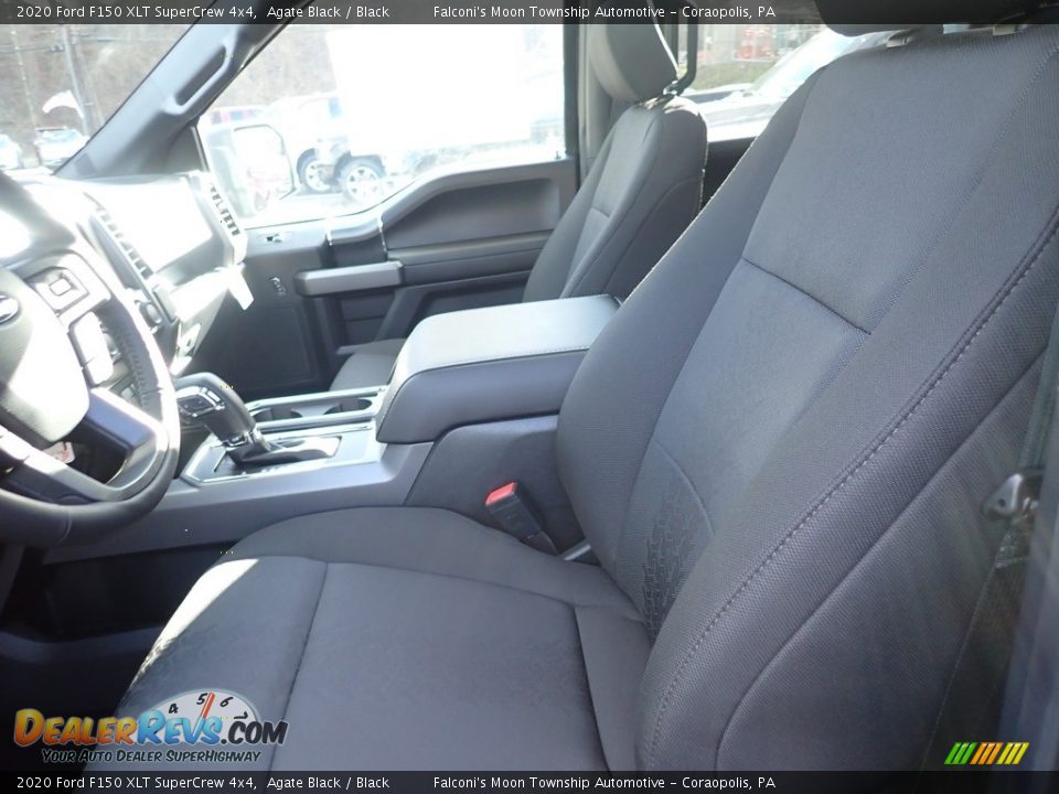 2020 Ford F150 XLT SuperCrew 4x4 Agate Black / Black Photo #10