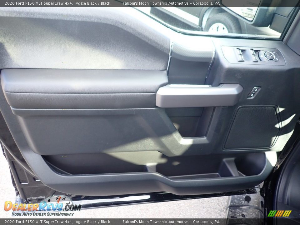 2020 Ford F150 XLT SuperCrew 4x4 Agate Black / Black Photo #11