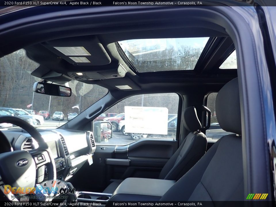 2020 Ford F150 XLT SuperCrew 4x4 Agate Black / Black Photo #13