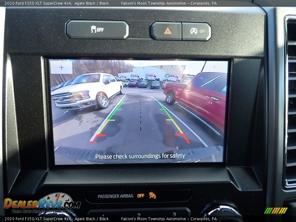 2020 Ford F150 XLT SuperCrew 4x4 Agate Black / Black Photo #15