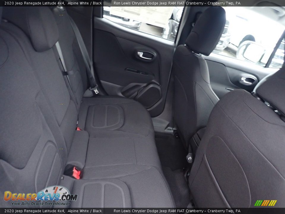 2020 Jeep Renegade Latitude 4x4 Alpine White / Black Photo #11