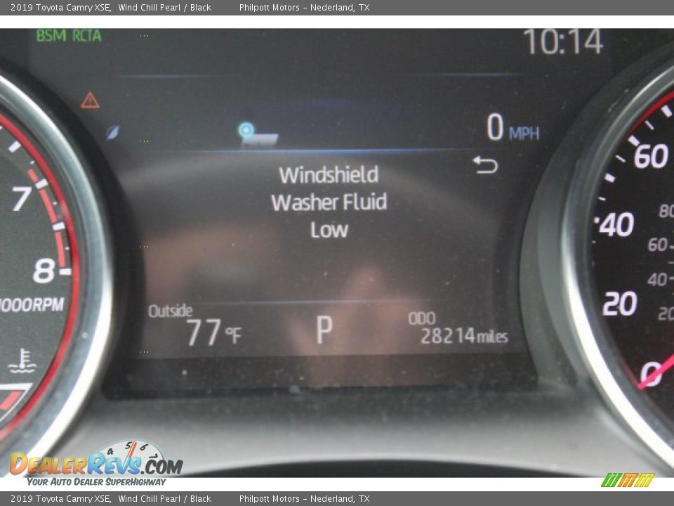 2019 Toyota Camry XSE Wind Chill Pearl / Black Photo #17