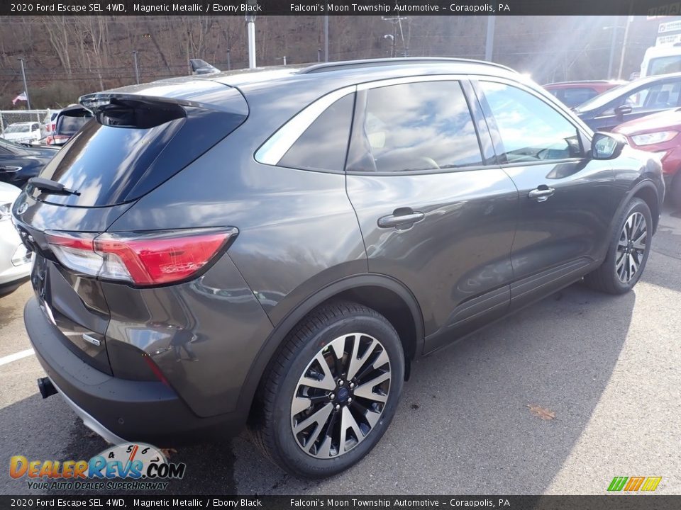 2020 Ford Escape SEL 4WD Magnetic Metallic / Ebony Black Photo #2