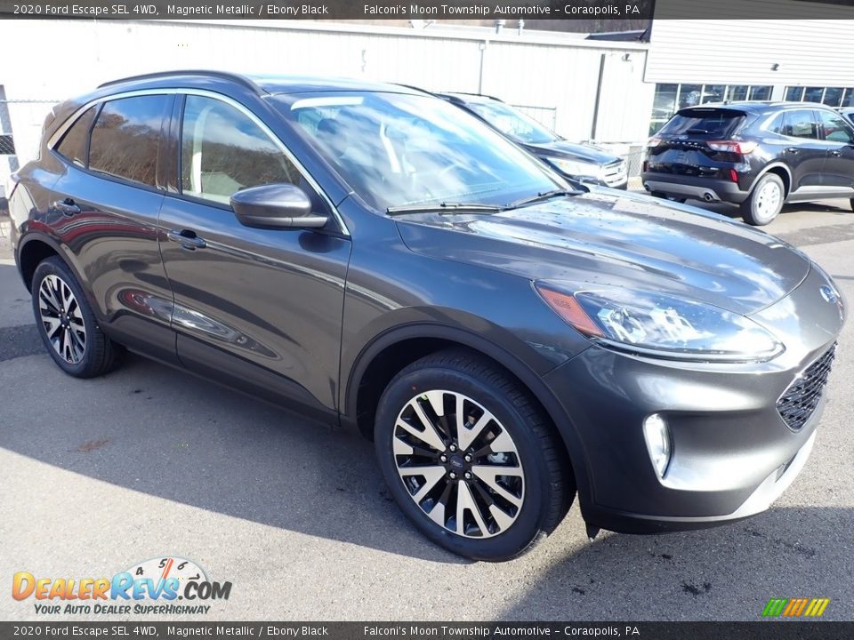 2020 Ford Escape SEL 4WD Magnetic Metallic / Ebony Black Photo #3