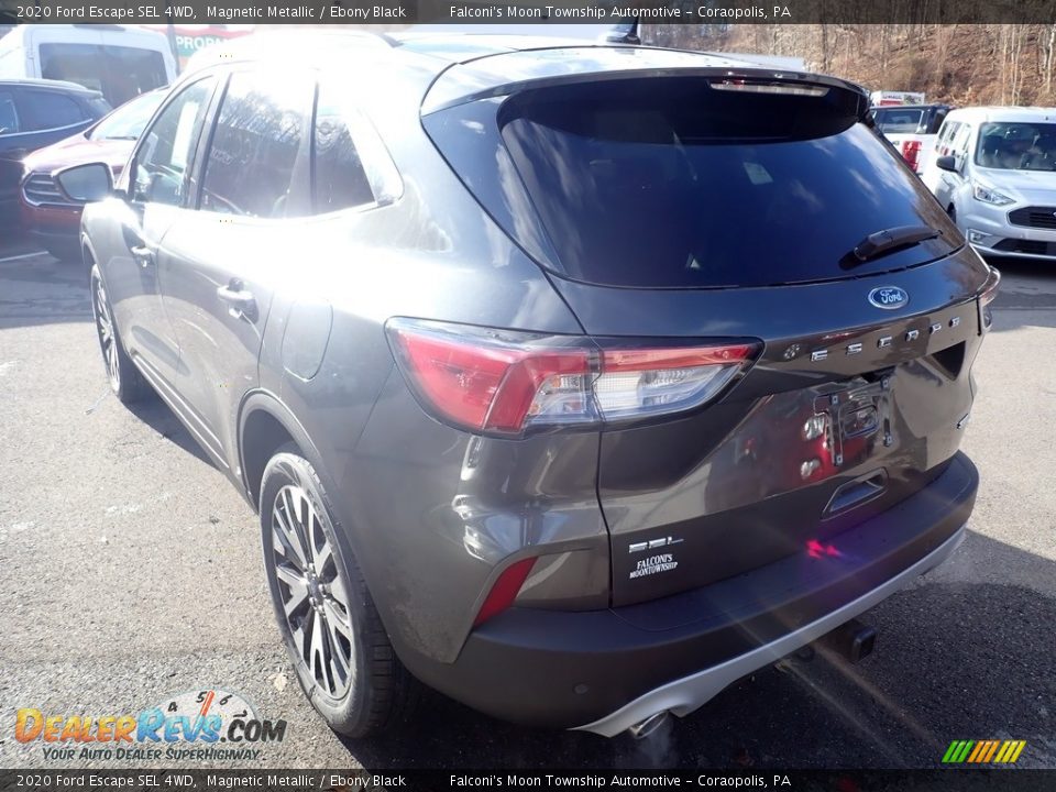 2020 Ford Escape SEL 4WD Magnetic Metallic / Ebony Black Photo #6