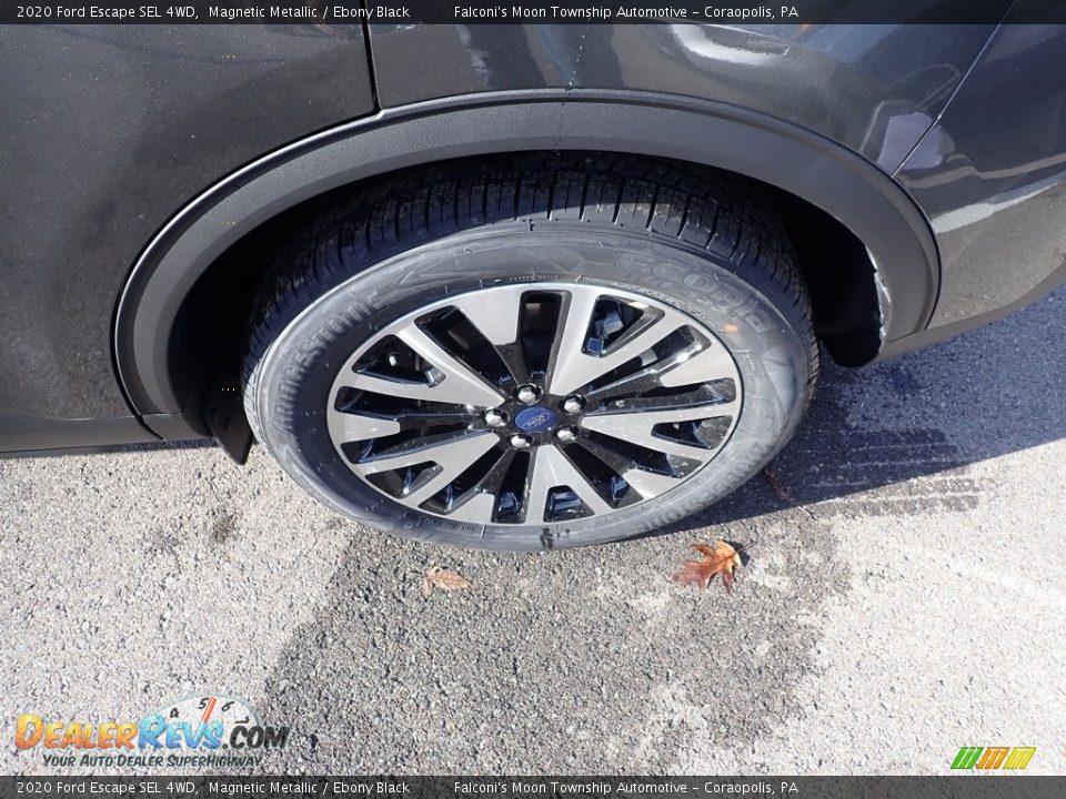2020 Ford Escape SEL 4WD Magnetic Metallic / Ebony Black Photo #7