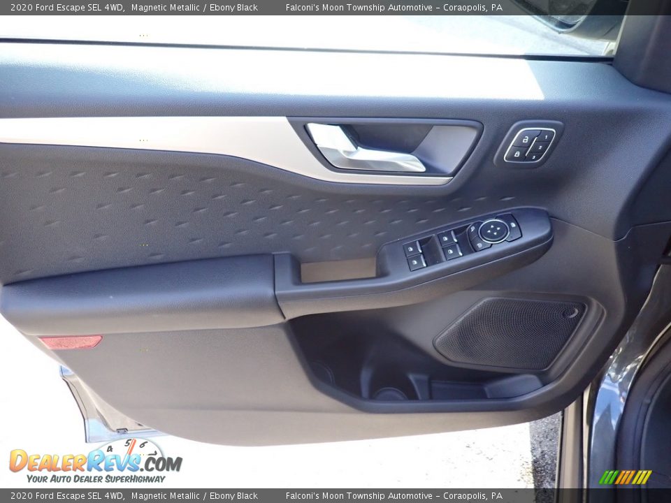 2020 Ford Escape SEL 4WD Magnetic Metallic / Ebony Black Photo #11