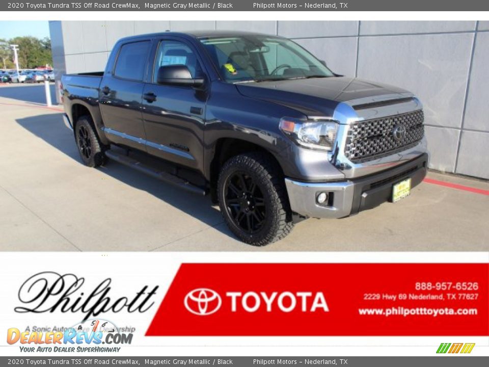 2020 Toyota Tundra TSS Off Road CrewMax Magnetic Gray Metallic / Black Photo #1