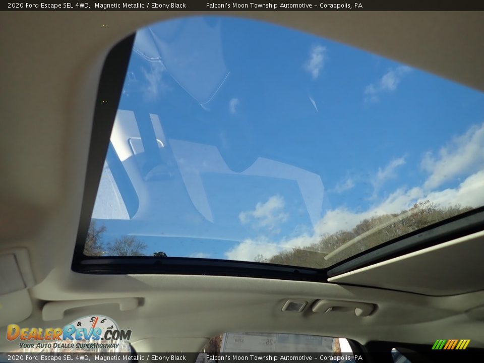 2020 Ford Escape SEL 4WD Magnetic Metallic / Ebony Black Photo #13