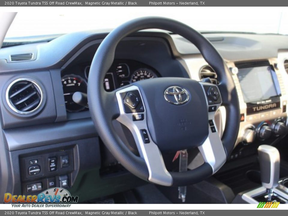 2020 Toyota Tundra TSS Off Road CrewMax Magnetic Gray Metallic / Black Photo #13