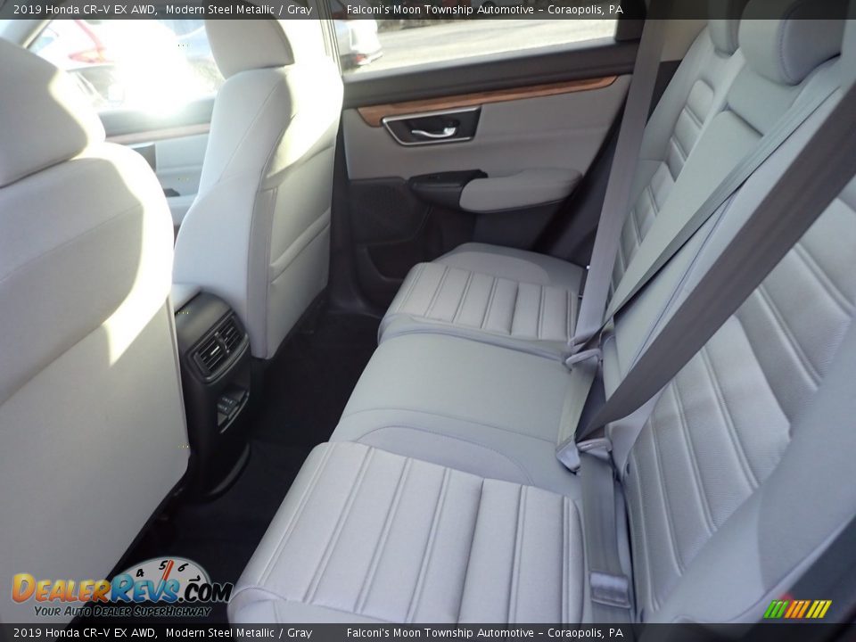 Rear Seat of 2019 Honda CR-V EX AWD Photo #9