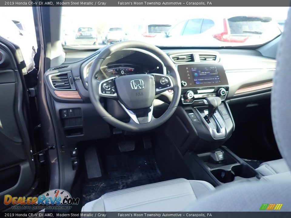 Dashboard of 2019 Honda CR-V EX AWD Photo #10