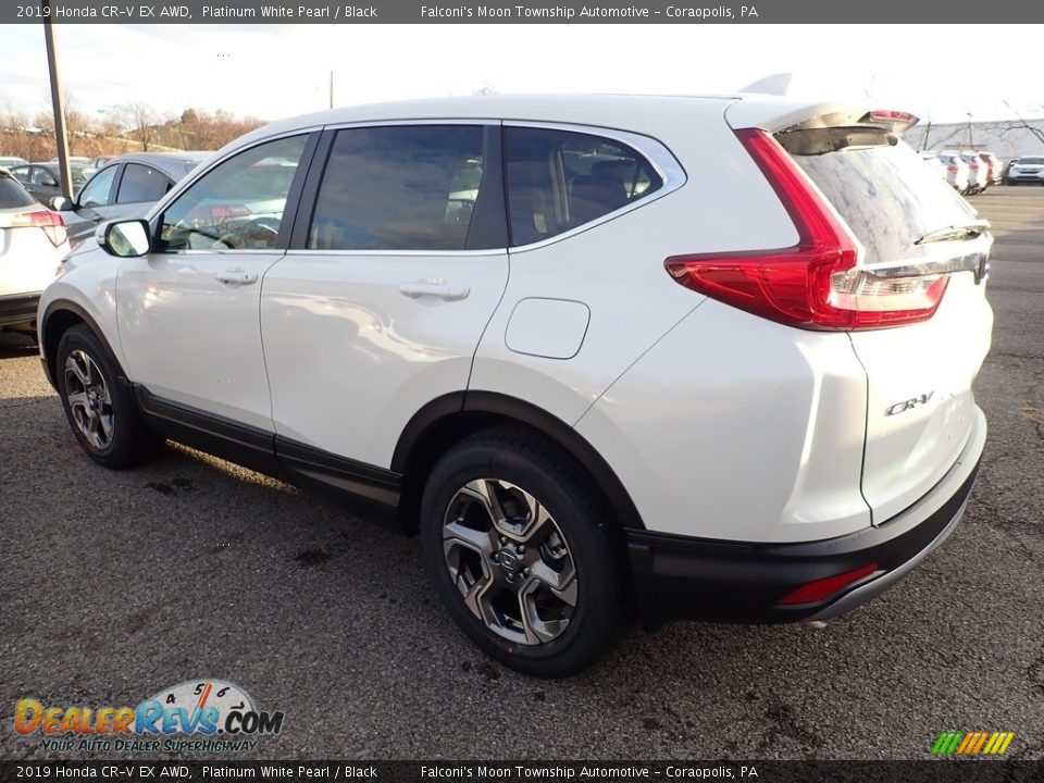 2019 Honda CR-V EX AWD Platinum White Pearl / Black Photo #2