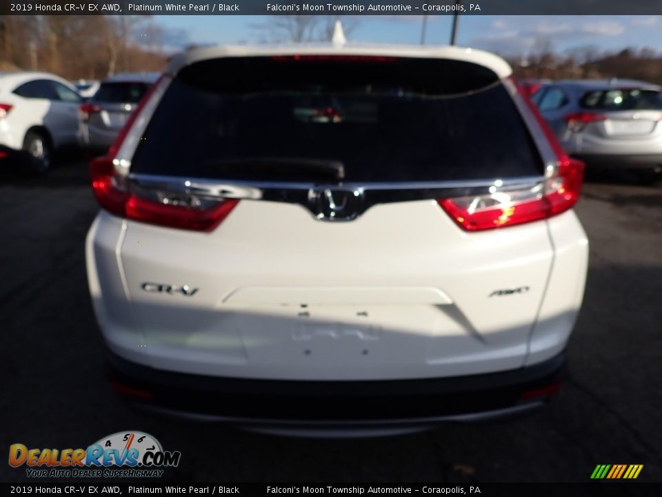 2019 Honda CR-V EX AWD Platinum White Pearl / Black Photo #3