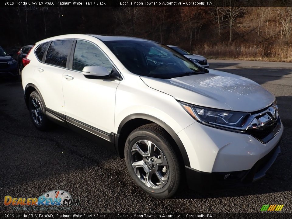 2019 Honda CR-V EX AWD Platinum White Pearl / Black Photo #5