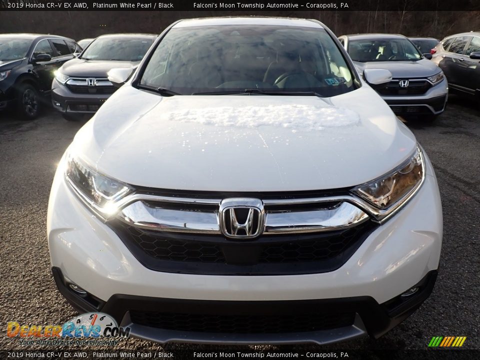 2019 Honda CR-V EX AWD Platinum White Pearl / Black Photo #6