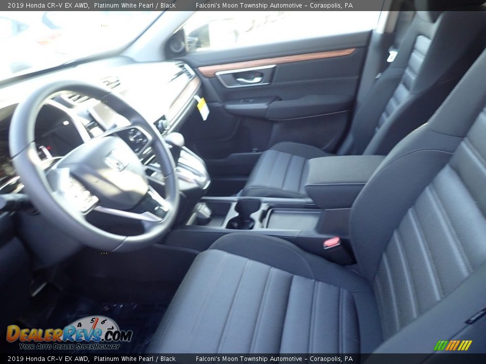 2019 Honda CR-V EX AWD Platinum White Pearl / Black Photo #8