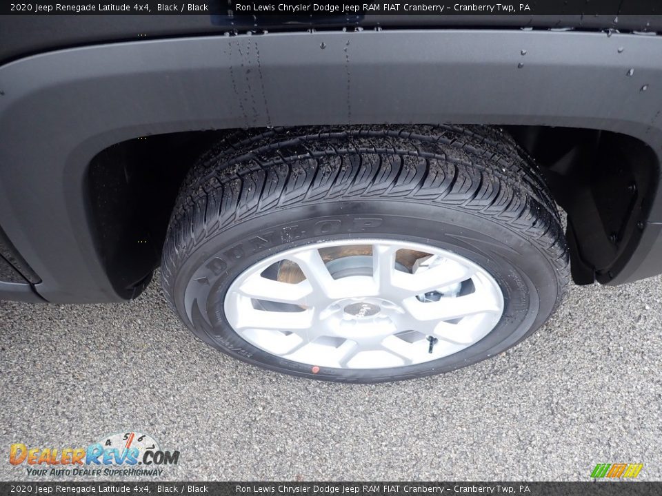 2020 Jeep Renegade Latitude 4x4 Black / Black Photo #9