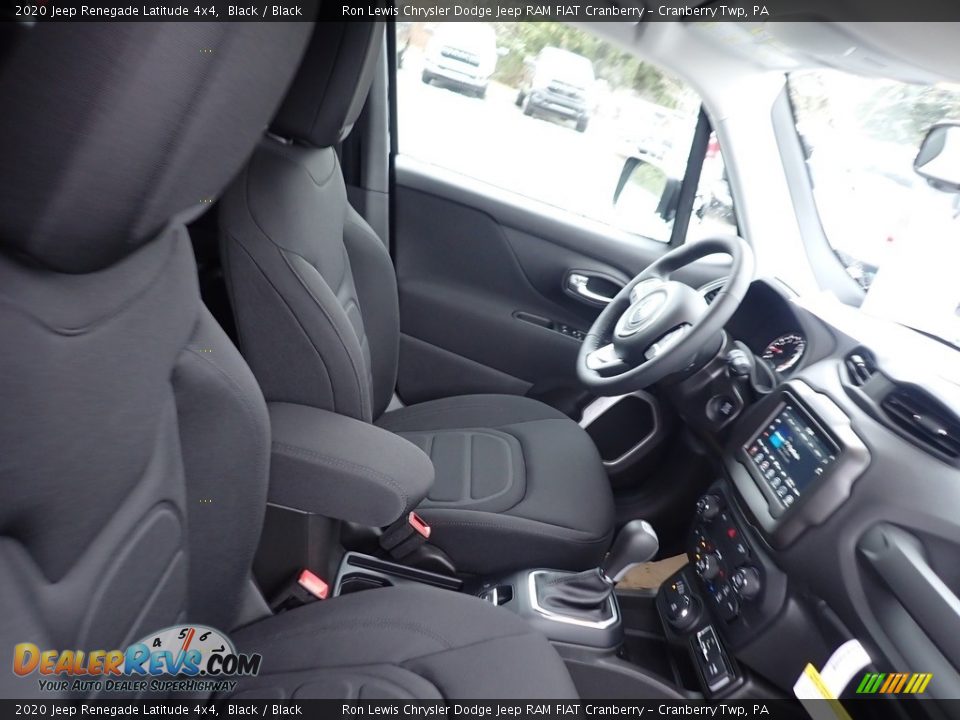 2020 Jeep Renegade Latitude 4x4 Black / Black Photo #10