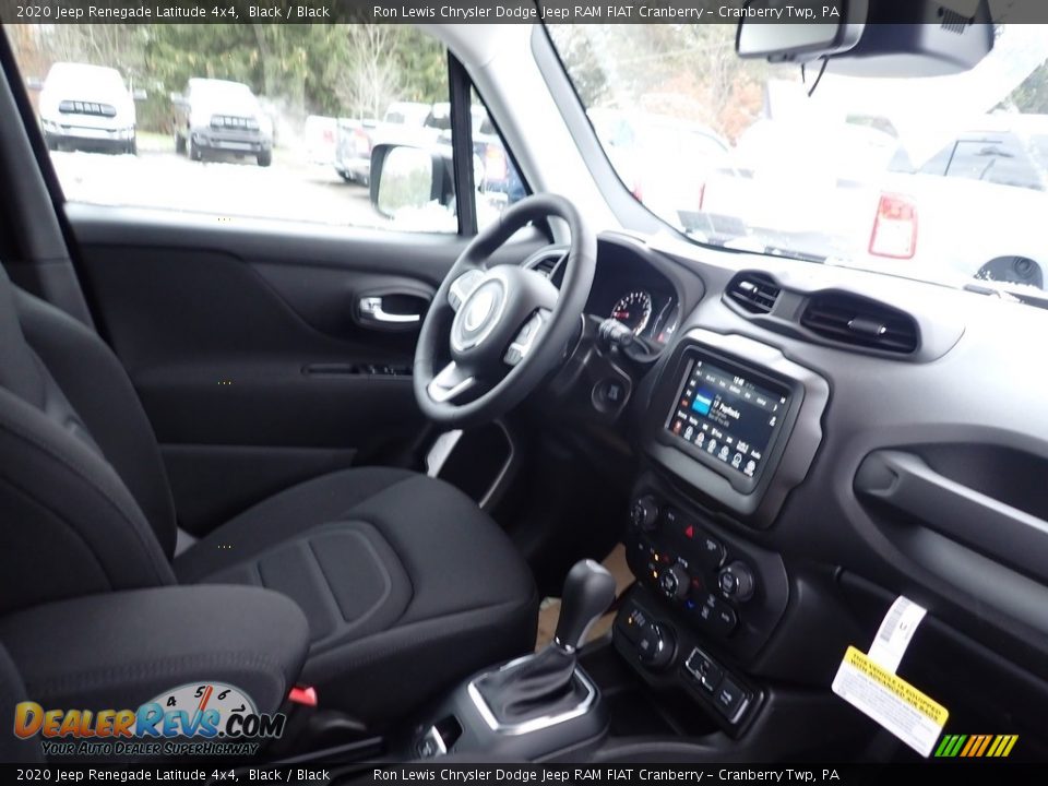 2020 Jeep Renegade Latitude 4x4 Black / Black Photo #11