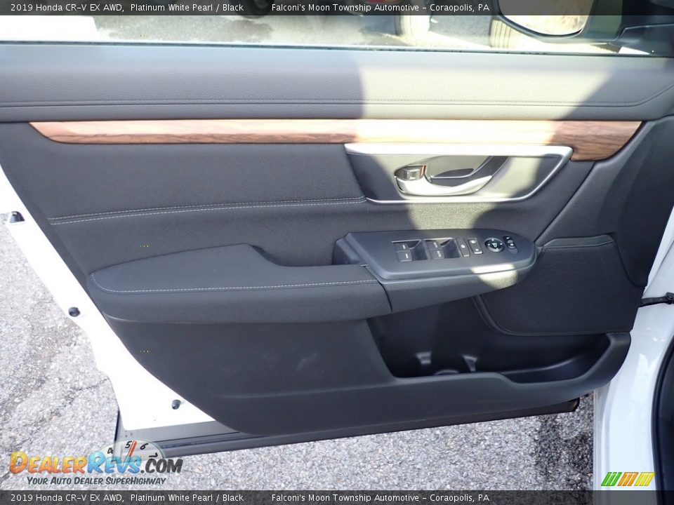 2019 Honda CR-V EX AWD Platinum White Pearl / Black Photo #11