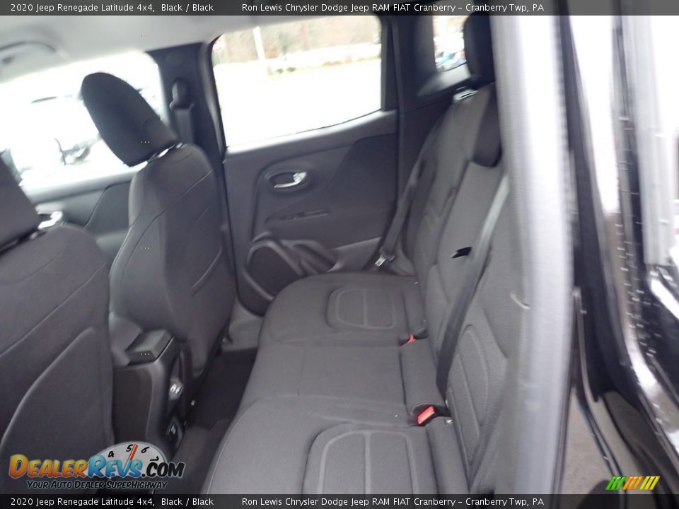 2020 Jeep Renegade Latitude 4x4 Black / Black Photo #13