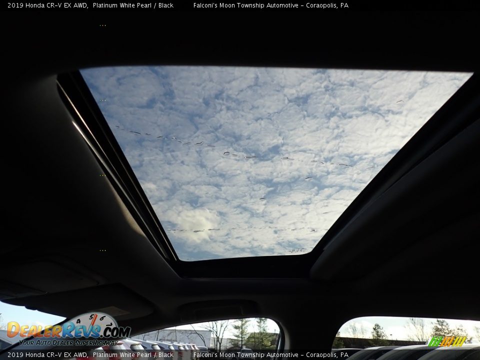 2019 Honda CR-V EX AWD Platinum White Pearl / Black Photo #13