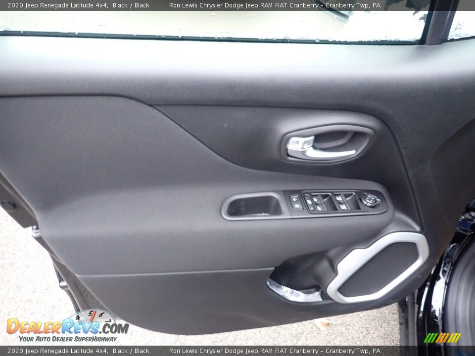 2020 Jeep Renegade Latitude 4x4 Black / Black Photo #15