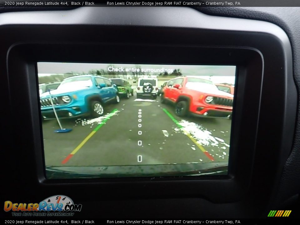 2020 Jeep Renegade Latitude 4x4 Black / Black Photo #18