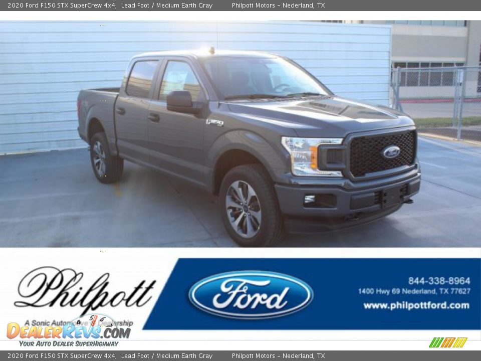 2020 Ford F150 STX SuperCrew 4x4 Lead Foot / Medium Earth Gray Photo #1