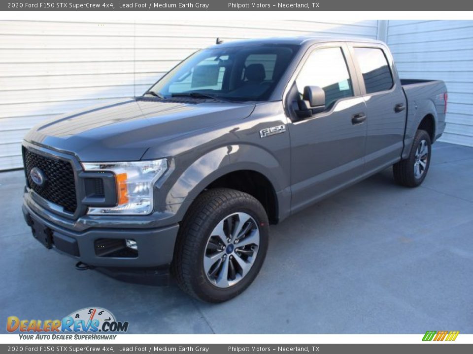 2020 Ford F150 STX SuperCrew 4x4 Lead Foot / Medium Earth Gray Photo #4