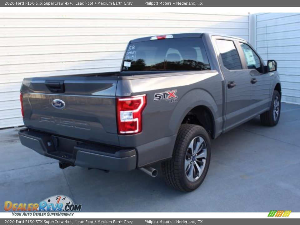 2020 Ford F150 STX SuperCrew 4x4 Lead Foot / Medium Earth Gray Photo #8