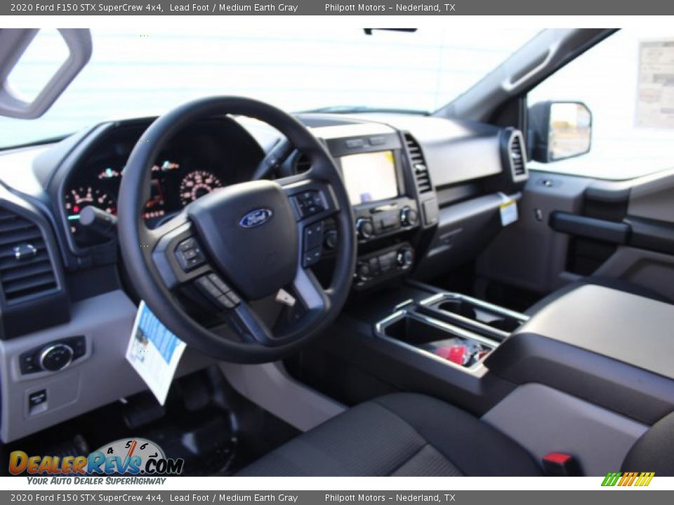 2020 Ford F150 STX SuperCrew 4x4 Lead Foot / Medium Earth Gray Photo #11