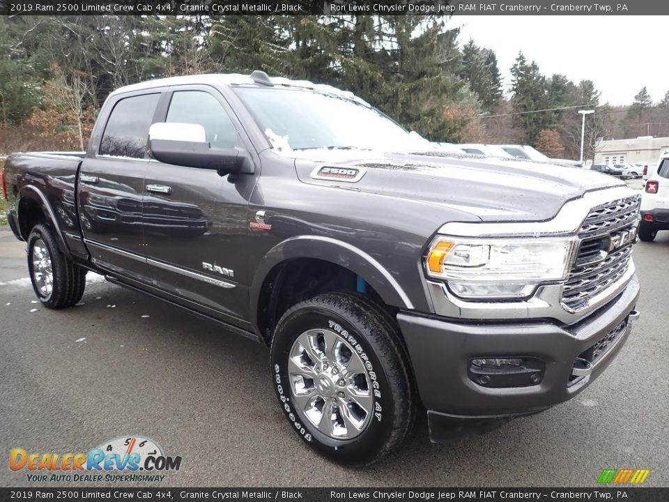 2019 Ram 2500 Limited Crew Cab 4x4 Granite Crystal Metallic / Black Photo #7