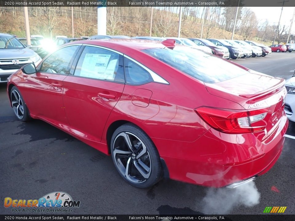 2020 Honda Accord Sport Sedan Radiant Red Metallic / Black Photo #2