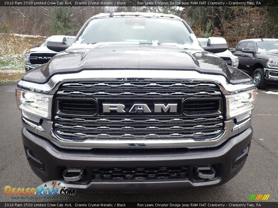 2019 Ram 2500 Limited Crew Cab 4x4 Granite Crystal Metallic / Black Photo #8