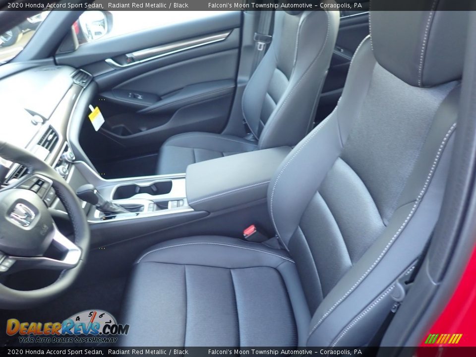 2020 Honda Accord Sport Sedan Radiant Red Metallic / Black Photo #9
