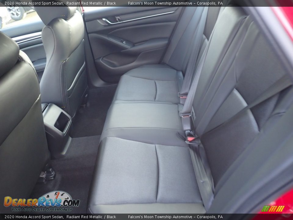2020 Honda Accord Sport Sedan Radiant Red Metallic / Black Photo #10