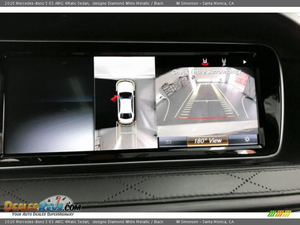 2016 Mercedes-Benz S 63 AMG 4Matic Sedan designo Diamond White Metallic / Black Photo #21