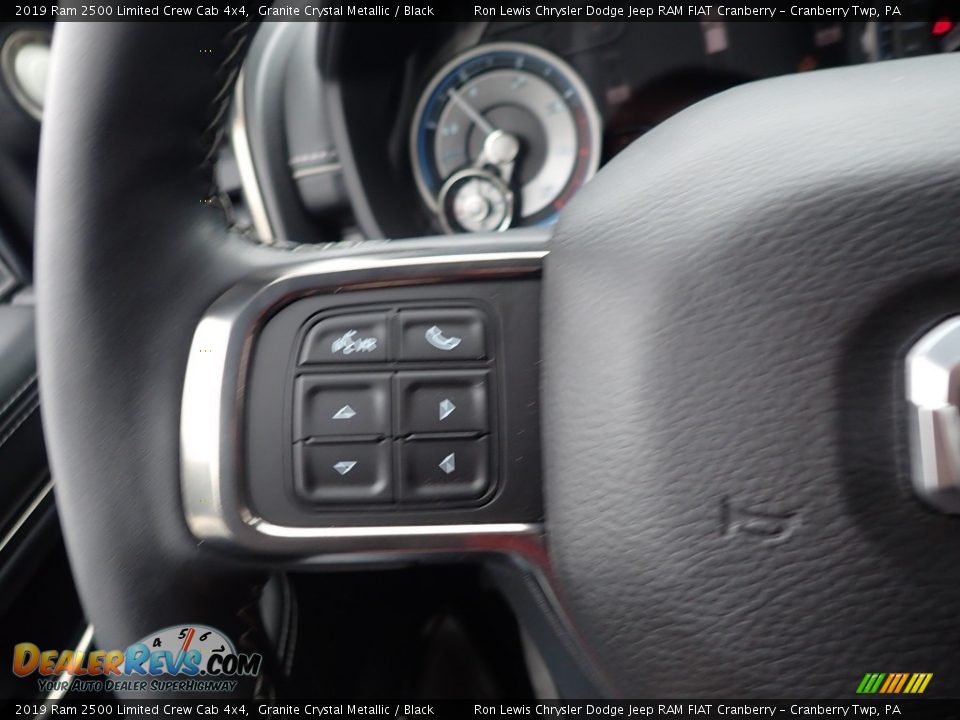 2019 Ram 2500 Limited Crew Cab 4x4 Granite Crystal Metallic / Black Photo #20