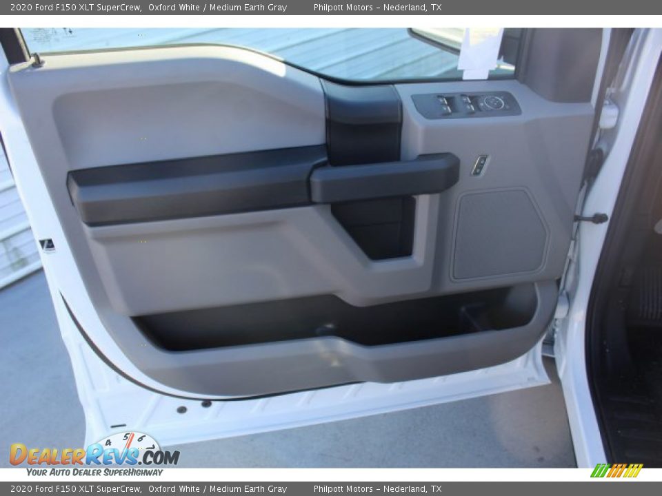 2020 Ford F150 XLT SuperCrew Oxford White / Medium Earth Gray Photo #9