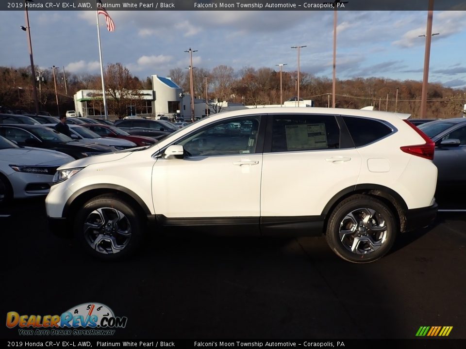 2019 Honda CR-V EX-L AWD Platinum White Pearl / Black Photo #2