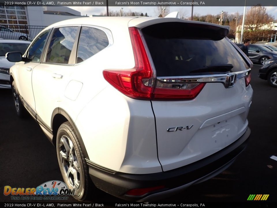 2019 Honda CR-V EX-L AWD Platinum White Pearl / Black Photo #3
